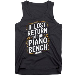 Piano Player Classical Music Pianist And Keyboard Musician Tank Top