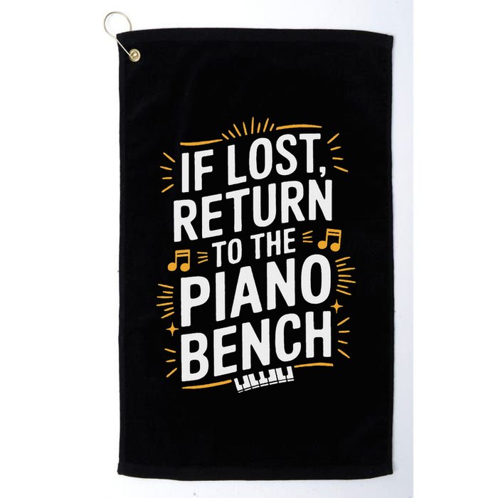 Piano Player Classical Music Pianist And Keyboard Musician Golf Towel
