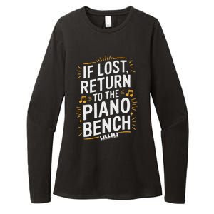 Piano Player Classical Music Pianist And Keyboard Musician Womens CVC Long Sleeve Shirt