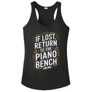 Piano Player Classical Music Pianist And Keyboard Musician Ladies PosiCharge Competitor Racerback Tank