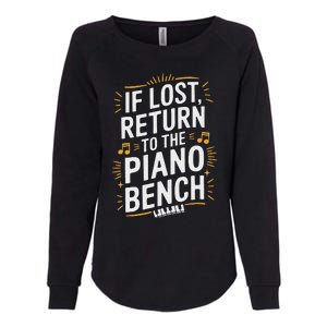 Piano Player Classical Music Pianist And Keyboard Musician Womens California Wash Sweatshirt