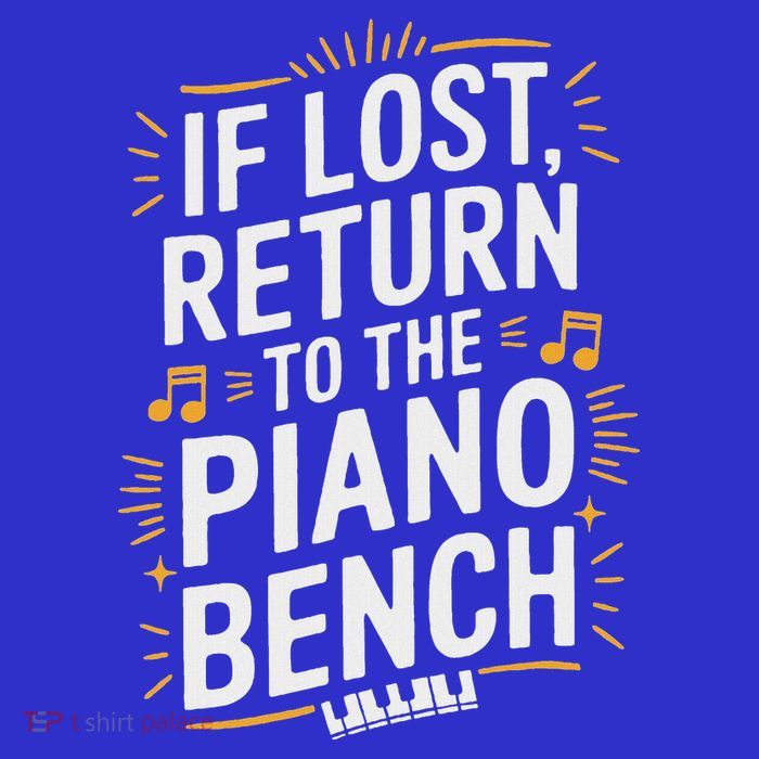 Piano Player Classical Music Pianist And Keyboard Musician T-Shirt