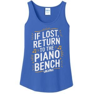 Piano Player Classical Music Pianist And Keyboard Musician Ladies Essential Tank