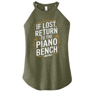 Piano Player Classical Music Pianist And Keyboard Musician Women's Perfect Tri Rocker Tank