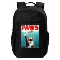 Paws Parody Cat Mouse Humorous Cat Chasing Mouse Kitten Daily Commute Backpack