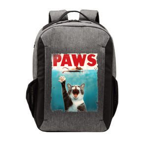 Paws Parody Cat Mouse Humorous Cat Chasing Mouse Kitten Vector Backpack