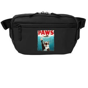 Paws Parody Cat Mouse Humorous Cat Chasing Mouse Kitten Crossbody Pack