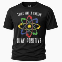 Positive Proton Chemist Nerd Science Teacher Gift Chemistry Cooling Performance Crew T-Shirt