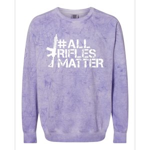 Patriot Patch Co - All Rifles Matter AR-15 Colorblast Crewneck Sweatshirt