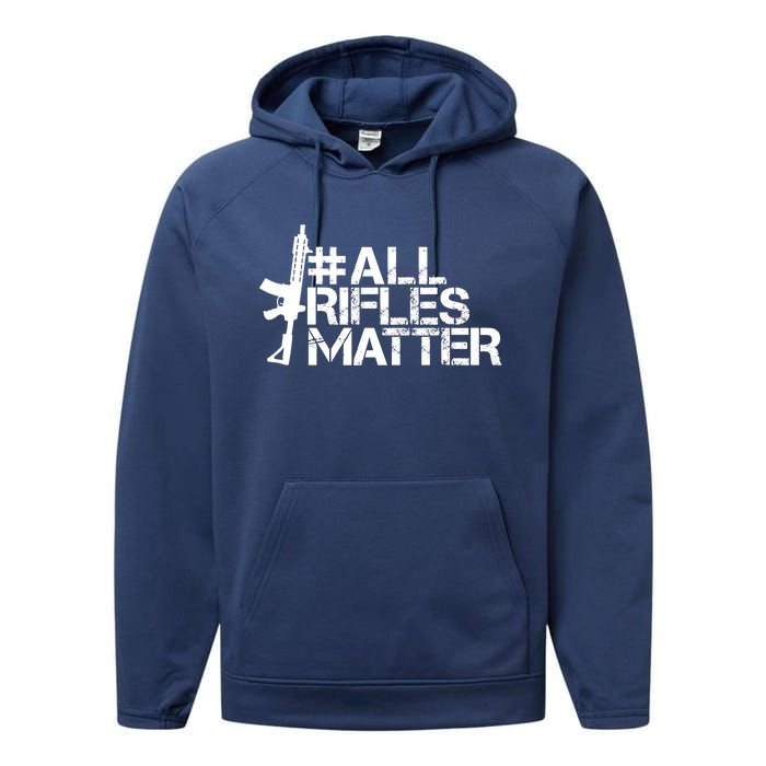 Patriot Patch Co - All Rifles Matter AR-15 Performance Fleece Hoodie