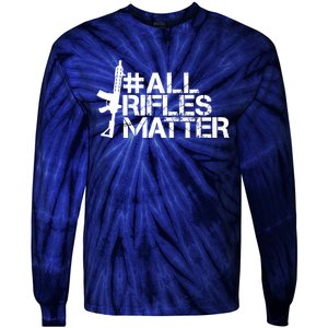 Patriot Patch Co - All Rifles Matter AR-15 Tie-Dye Long Sleeve Shirt