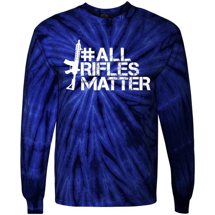 Patriot Patch Co - All Rifles Matter AR-15 Tie-Dye Long Sleeve Shirt