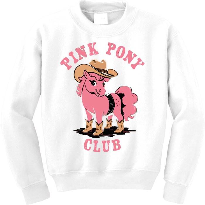 Pink Pony Club Kids Sweatshirt