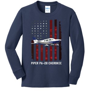 Piper PA28 Cherokee Piper PA28140 Kids Long Sleeve Shirt