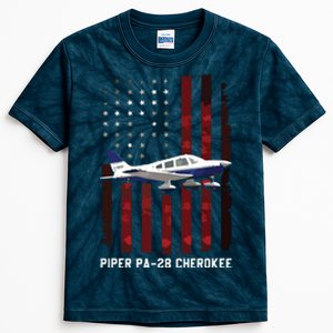 Piper PA28 Cherokee Piper PA28140 Kids Tie-Dye T-Shirt