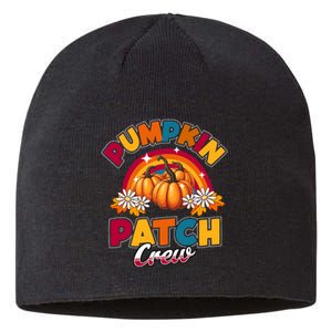 Pumpkin Patch Crew Fall Autumn Thanksgiving Halloween Sustainable Beanie