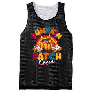 Pumpkin Patch Crew Fall Autumn Thanksgiving Halloween Mesh Reversible Basketball Jersey Tank