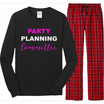 Party Planning Committee Long Sleeve Pajama Set