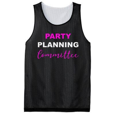 Party Planning Committee Mesh Reversible Basketball Jersey Tank