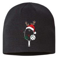 Pickleball Player Christmas Holiday Reindeer Xmas Sustainable Beanie