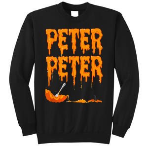 Peter Pumpkin Costume Eater For Couples Matching Halloween Sweatshirt