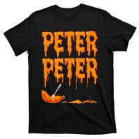 Peter Pumpkin Costume Eater For Couples Matching Halloween T-Shirt