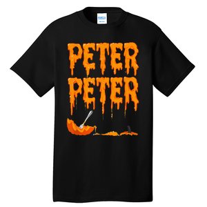 Peter Pumpkin Costume Eater For Couples Matching Halloween Tall T-Shirt