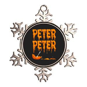 Peter Pumpkin Costume Eater For Couples Matching Halloween Metallic Star Ornament