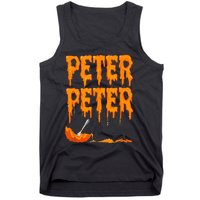 Peter Pumpkin Costume Eater For Couples Matching Halloween Tank Top