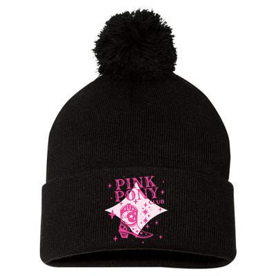 Pink Pony Club C.R Western Pom Pom 12in Knit Beanie