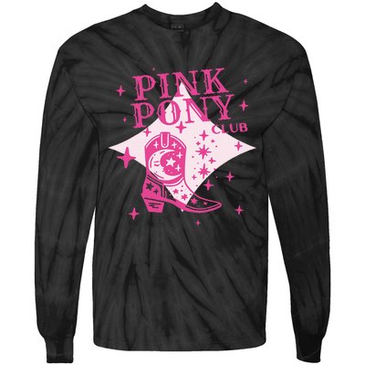 Pink Pony Club C.R Western Tie-Dye Long Sleeve Shirt