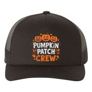 Pumpkin Patch Crew Funny Pumpkin Patch Squad Thanksgiving Yupoong Adult 5-Panel Trucker Hat