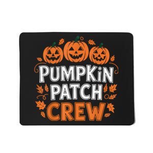 Pumpkin Patch Crew Funny Pumpkin Patch Squad Thanksgiving Mousepad