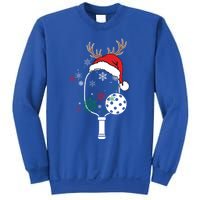 Pickleball Player Christmas Holiday Reindeer Xmas Tees Gift Sweatshirt