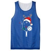 Pickleball Player Christmas Holiday Reindeer Xmas Tees Gift Mesh Reversible Basketball Jersey Tank