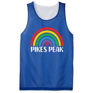 Pikes Peak Colorado Travel I Love Pikes Peak Usa Funny Gift Mesh Reversible Basketball Jersey Tank