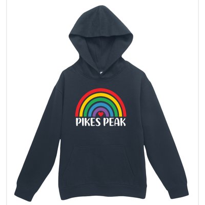 Pikes Peak Colorado Travel I Love Pikes Peak Usa Funny Gift Urban Pullover Hoodie