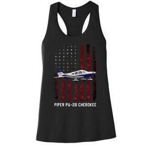 Piper Pa28 Cherokee Piper Women's Racerback Tank