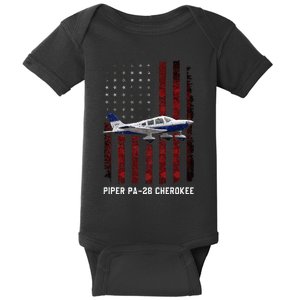 Piper Pa28 Cherokee Piper Baby Bodysuit