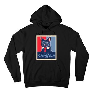 Politically Purrfect Cats For Kamala 2024 President Hoodie