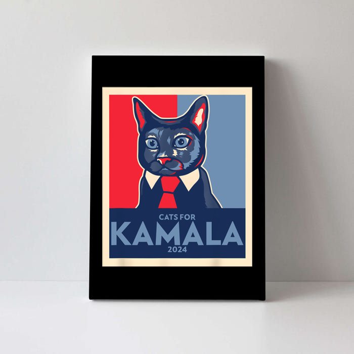 Politically Purrfect Cats For Kamala 2024 President Canvas