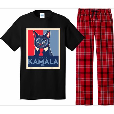 Politically Purrfect Cats For Kamala 2024 President Pajama Set