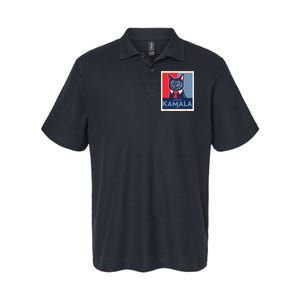 Politically Purrfect Cats For Kamala 2024 President Softstyle Adult Sport Polo