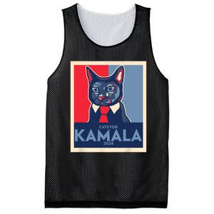 Politically Purrfect Cats For Kamala 2024 President Mesh Reversible Basketball Jersey Tank