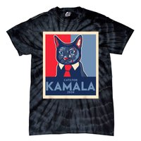 Politically Purrfect Cats For Kamala 2024 President Tie-Dye T-Shirt