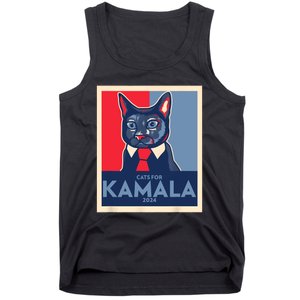 Politically Purrfect Cats For Kamala 2024 President Tank Top