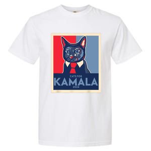 Politically Purrfect Cats For Kamala 2024 President Garment-Dyed Heavyweight T-Shirt