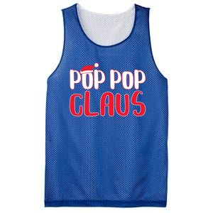 Pop Pop Claus Great Gift Matching Santa Pop Pop Christmas Cute Gift Mesh Reversible Basketball Jersey Tank