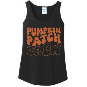 Pumpkin Patch Crew Thanksgiving Fall Autumn Ladies Essential Tank