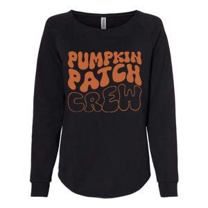 Pumpkin Patch Crew Thanksgiving Fall Autumn Womens California Wash Sweatshirt